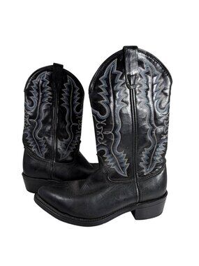 Double H Men's Steel Toe Cowboy Boots Size 9D Leather Western 2307 USA Made